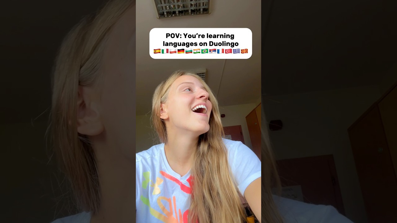 Learning on Duolingo be like