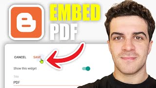 How to Embed a PDF in a Blogger Post How to Embed a PDF in a Blogger Post