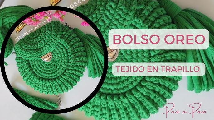 Asas de bolso o cartera a crochet fácil y rápido @elartedetejeramano9070 