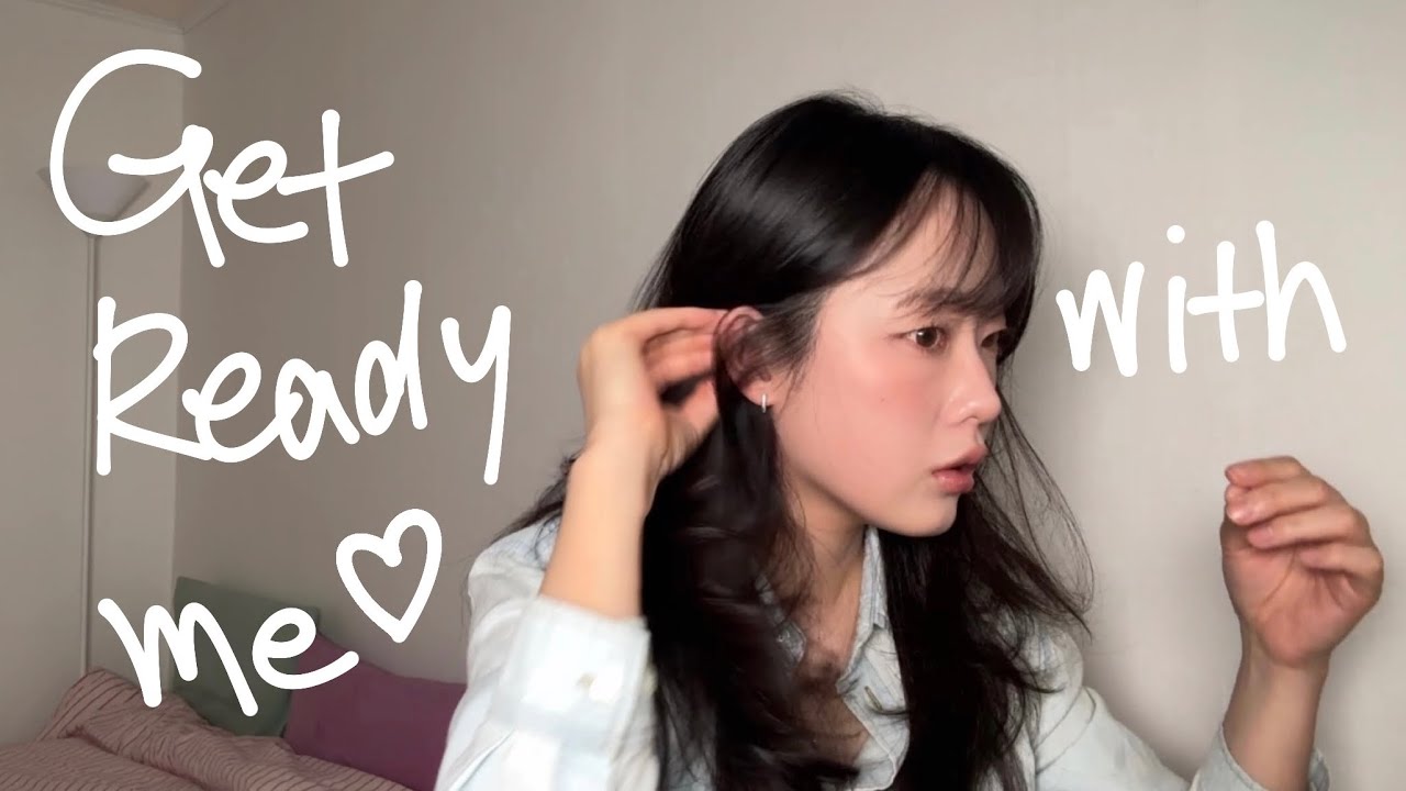 첫영상부터 쫓기는 데일리 메이크업⏰ 무쌍메이크업, 블러셔 추천, 요즘 잘 쓰는 향수, 인생컨실러 등등 같이 준비해요 GRWM 𖦥𖠿𖥧 ♥