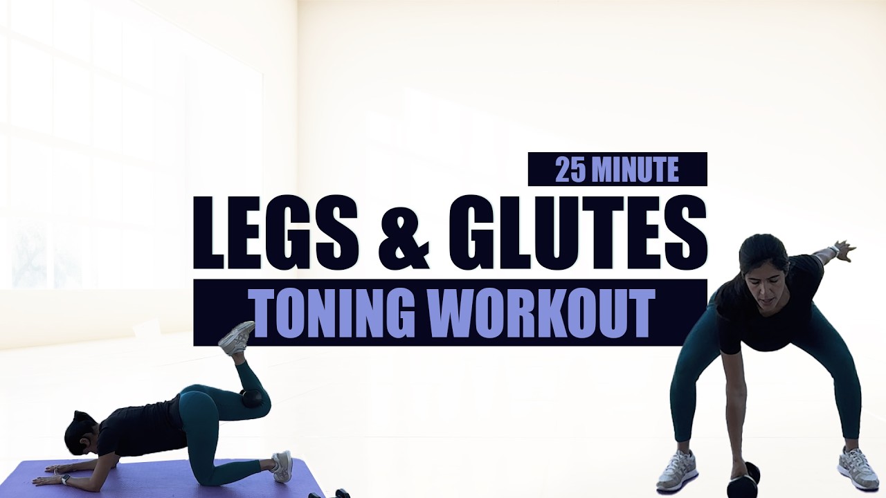 Build Strong Legs & Glutes at Home | Intense Dumbbell Workout