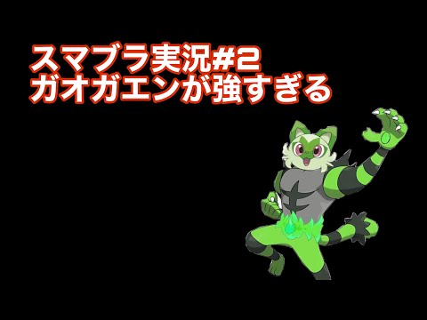 ある人に憧れてガオガエンを使う男。スマブラ実況#2