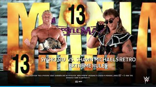 WWE 2K25 FULL MATCH — Sycho Sid vs. Shawn Michaels — Ultimate Extreme Showdown!