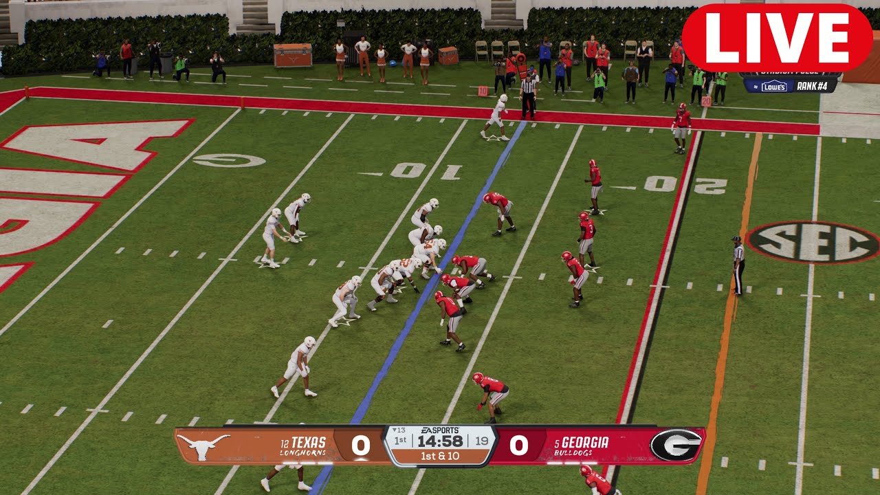 Texas Longhorns vs.Georgia Bulldogs FULL GAME | 2025 NCAAF Season Week 12