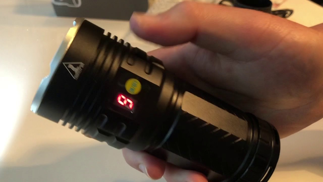 Torch flash light unboxing 12000 lumens comparison and review
