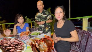 My Last Day At Koh Sdach Island 🏝️| Dinner On The Ocean