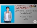 Patricia Darré - 24.06.16 - Conférence cinéma Rex - Sarlat