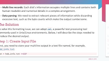 How to Organize Text Data into Lines Using awk and sed