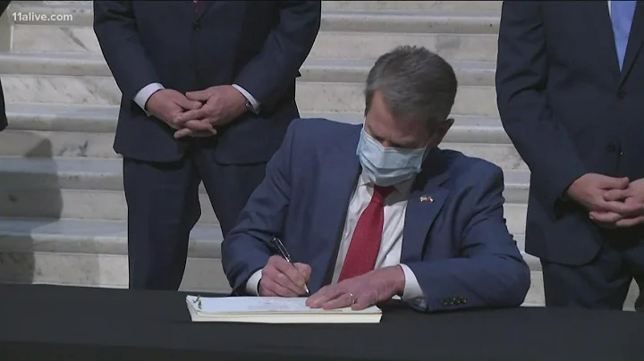 Gov. Kemp signs 2021 amended budget