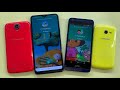 WhatsApp incoming call HTC 626 vs Samsung Galaxy A20S/ Red and yellow phone