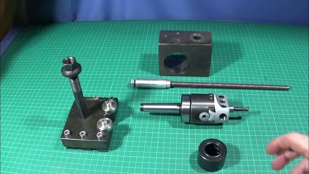 Using A Boring Head & Angle Plate On The Myford ML7 Lathe YouTube