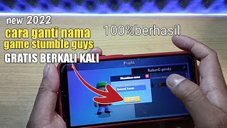 CARA UBAH NAMA STUMBLE GUYS BERKALI KALI screenshot 5