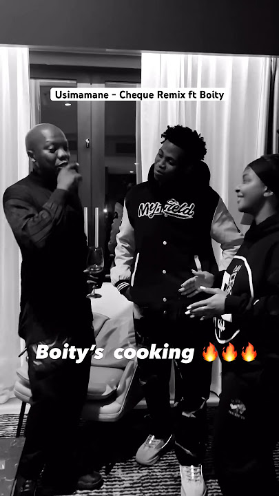 Usimamane & Boity Working On Cheque Remix🔥🔥 #sahiphop #usimamane #cheque