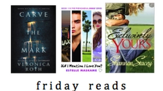 Friday Reads (on Saturday)  2-17-17