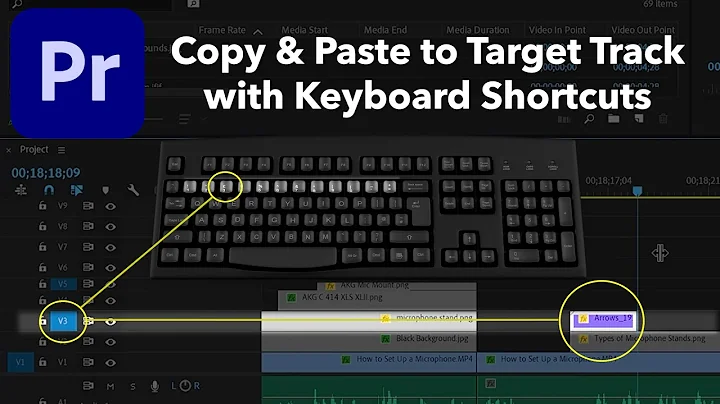 Copy & Paste to ANY TRACK in Premiere Pro 2024