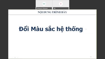 Đổi Màu Sắc hệ thống E Learning / Moodle