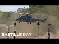 Military helicopters land in Paris