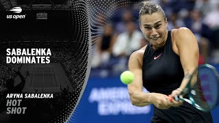 Aryna Sabalenka Dominating the Court | 2024 US Open