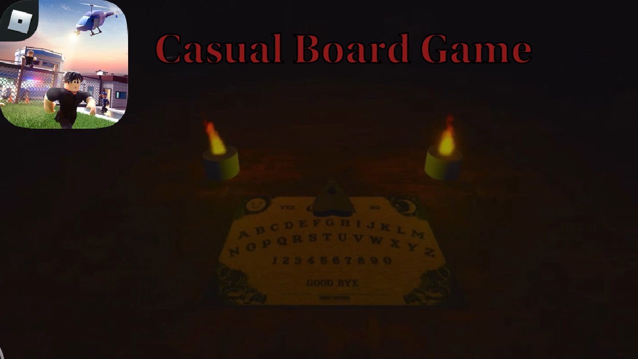 Casual Board Game Gameplay Walkthrough Roblox Horror (iOS) YouTube