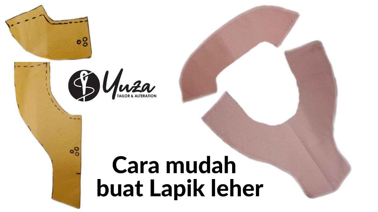 cara buat lapik leher