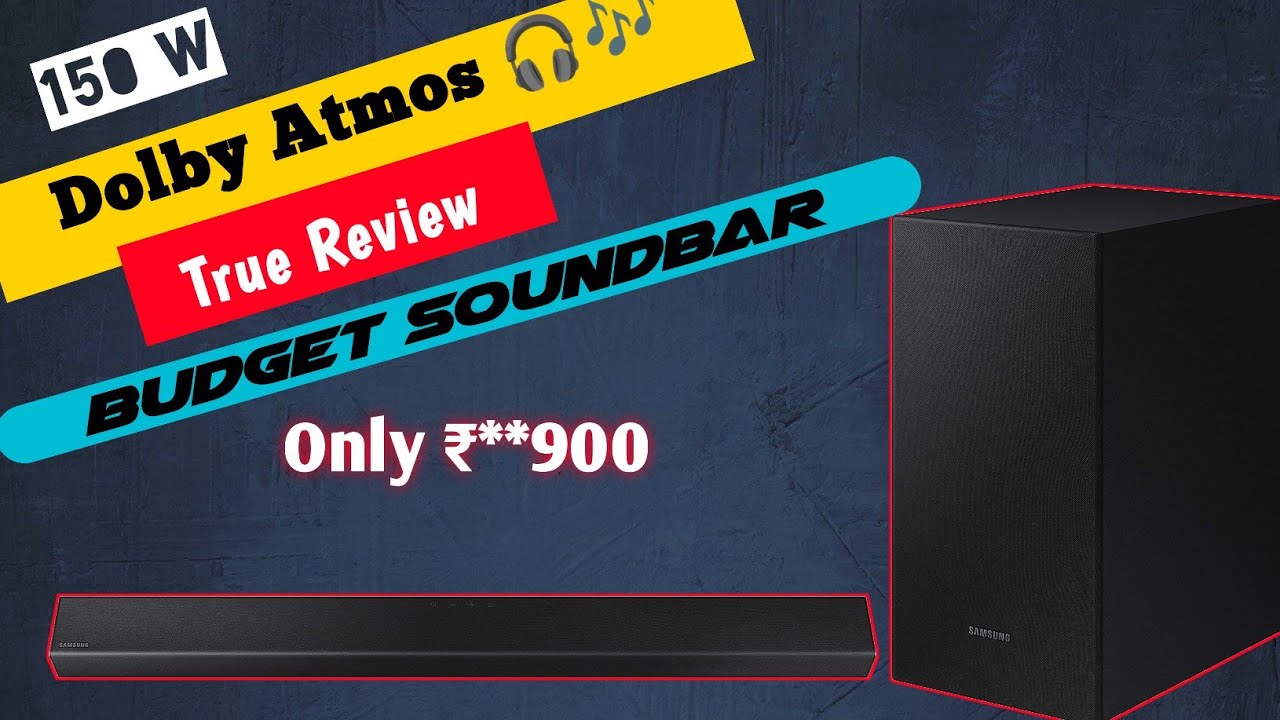 Best Soundbar Samsung / Best Dolby Atmos Soundbar In 2022 / T240 Best