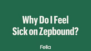 Why Do I Feel Sick on Zepbound? Causes and Management