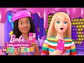 Barbie &amp; Barbie Diliputi SLIME MERAH MUDA BERKILAU! | Misteri Rumah Impian Barbie