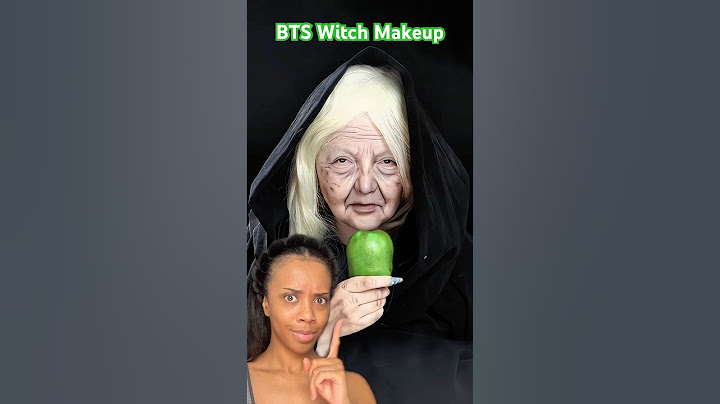 BTS WITCH MAKEUP! 🧙💄