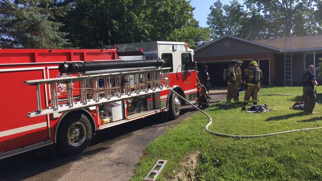 House fire in Caledonia YouTube