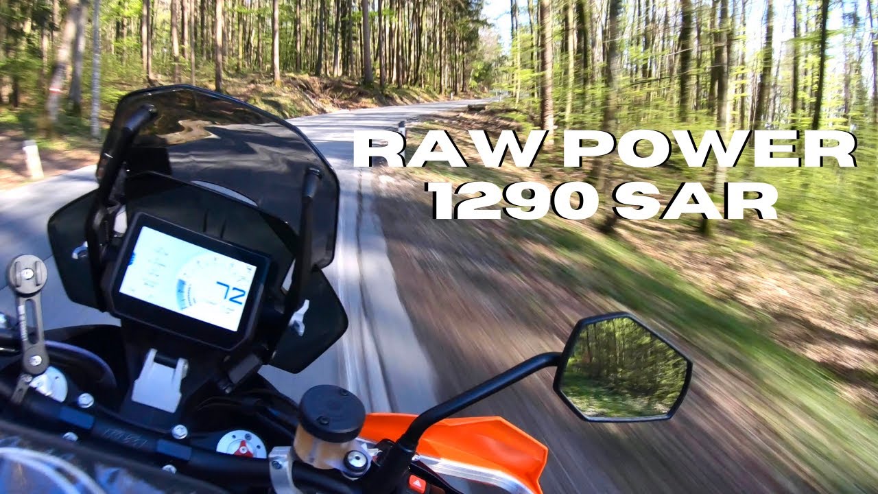 RAW POWER - KTM 1290 SAR - YouTube