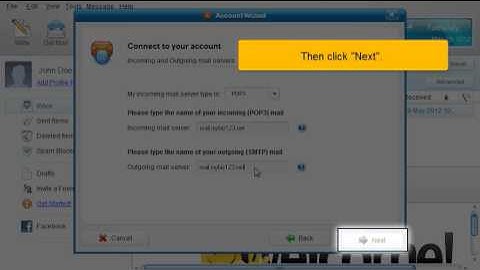 How to Configure Pop3 Email on incredimail