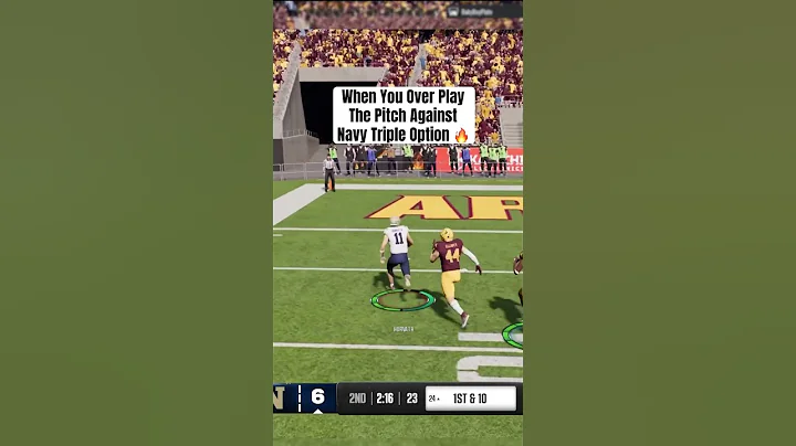 Navy Football CFB25 Triple Option #nbayoungboy #cfb25 #explore #explorepage #fyp #fypage #viralshort