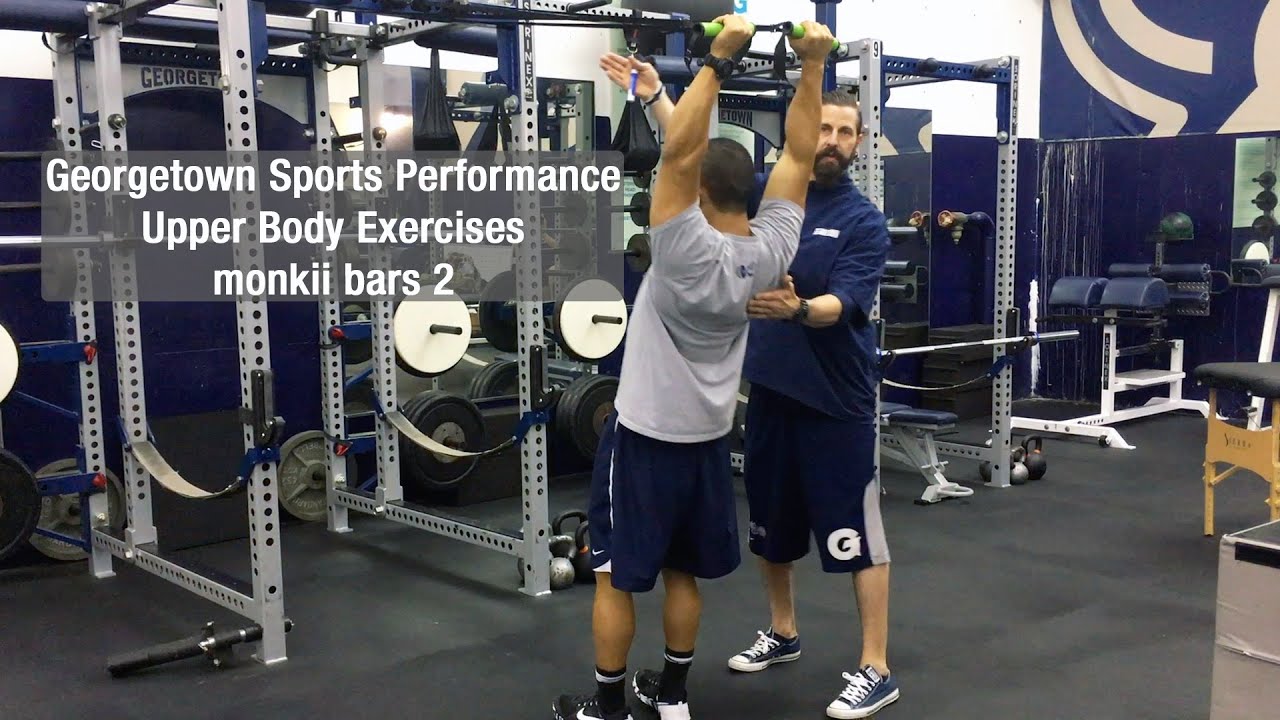 monkii bars 2 Upper Body Exercises - Georgetown Sports Performance (Part 3)