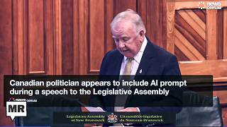 Politician Forgets To Delete ChatGPT Prompt From Speech