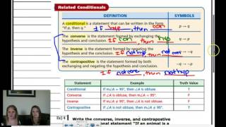 Geometry 2 2 Part 2   Conditional Statements
