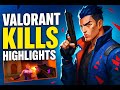 First Match, Full Domination!  Valorant Kill Highlights 🎮