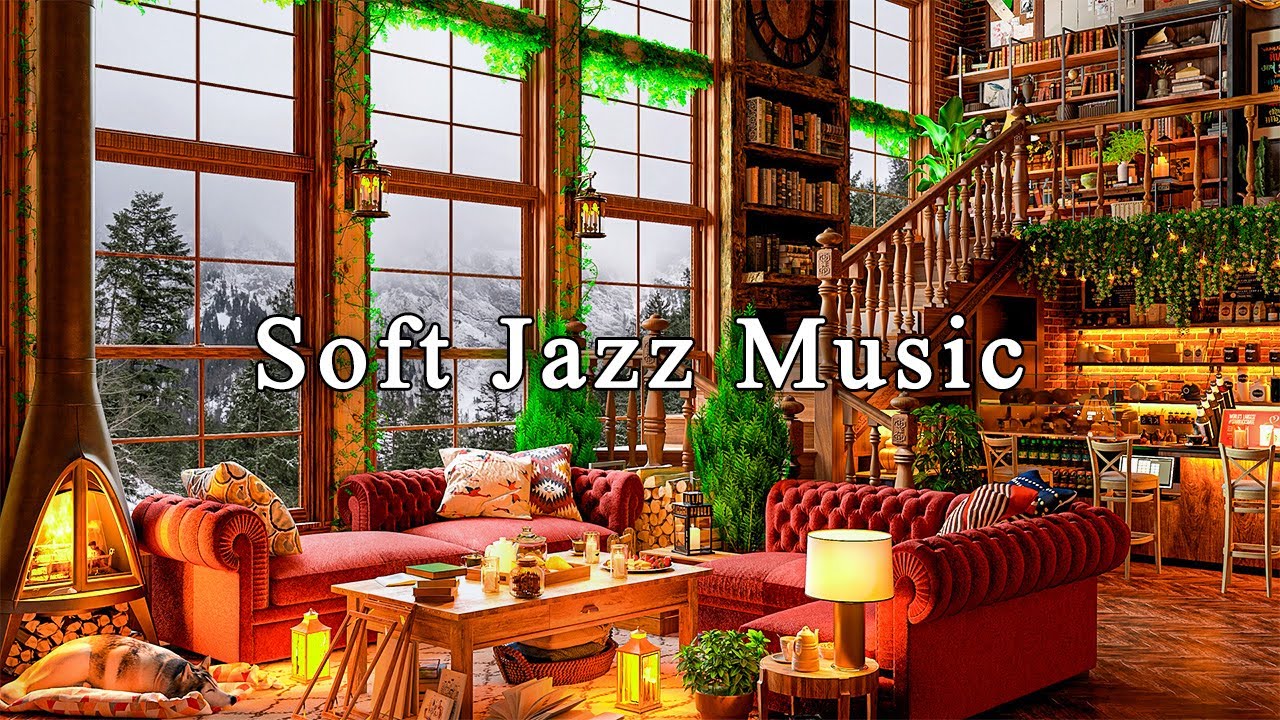 Soft Jazz Music for Work Study Focus at Cozy Coffee Shop AmbienceRelaxing Jazz Instrumental Music