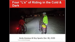 Bicycling Lunch & Learn: Riding in the Cold and Dark (October 2025)