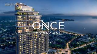 Sea View 1-Bedroom Condo for Sale in Once Wongamat, Pattaya Thailand