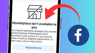 How To Fix Facebook Marketplace Isn