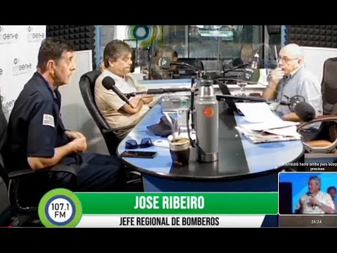 Jose Ribeiro, Jefe regional de Bomberos
