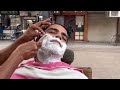 Mohhamad Waris Barber ASMR I Relaxing and Calming in Barber Shop I Indian  Street Barber