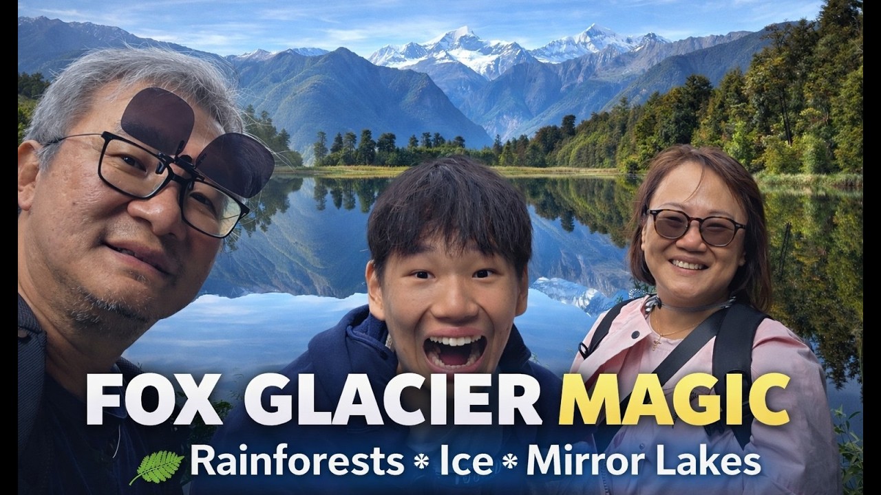 NZ South Island Road Trip Part 4 | Fox Glacier — Rainforests, Ice & Mirror Lakes!