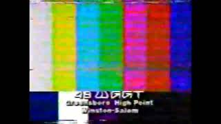 WGGT Test Pattern 1985