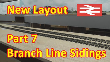 New Layout Build - Branch Line Sidings