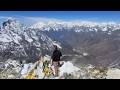 Facundo Arana llegó al campo 2 del Ama Dablam