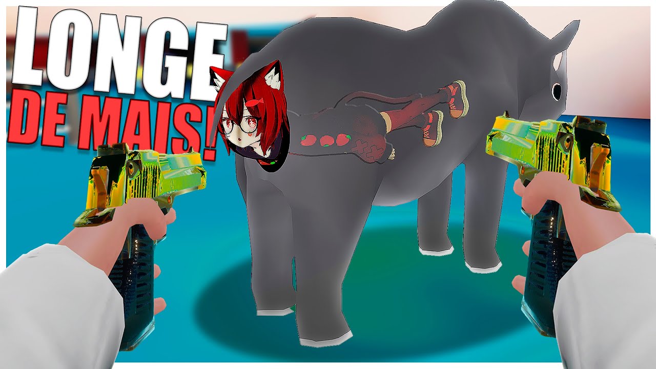 Esconde Esconde Foi Longe de Mais no VRChat em Realidade Virtual