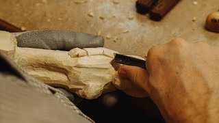 The Basics Of Blocking Out A Roughouts || Beginners Guide to Carving