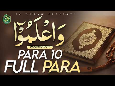 Para 10 Fast & Beautiful Recitation of Quran Tilawat - Hafiz Israr Ahmed Sultani UK