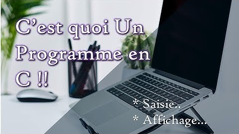 Programme en C || les composantes || Saisie & Affichage..